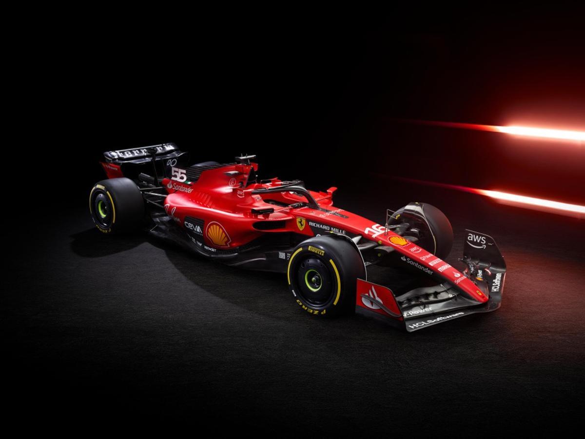 Así es el nuevo Ferrari de Carlos Sainz y Leclerc para el Mundial de Fórmula 1 2023