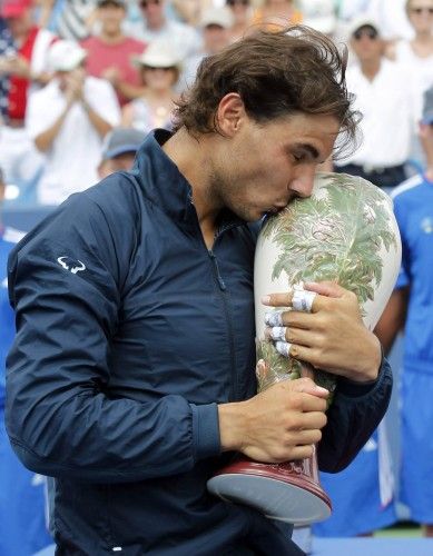 Final del Masters de Cincinnati entre Rafa Nadal y John Isner.