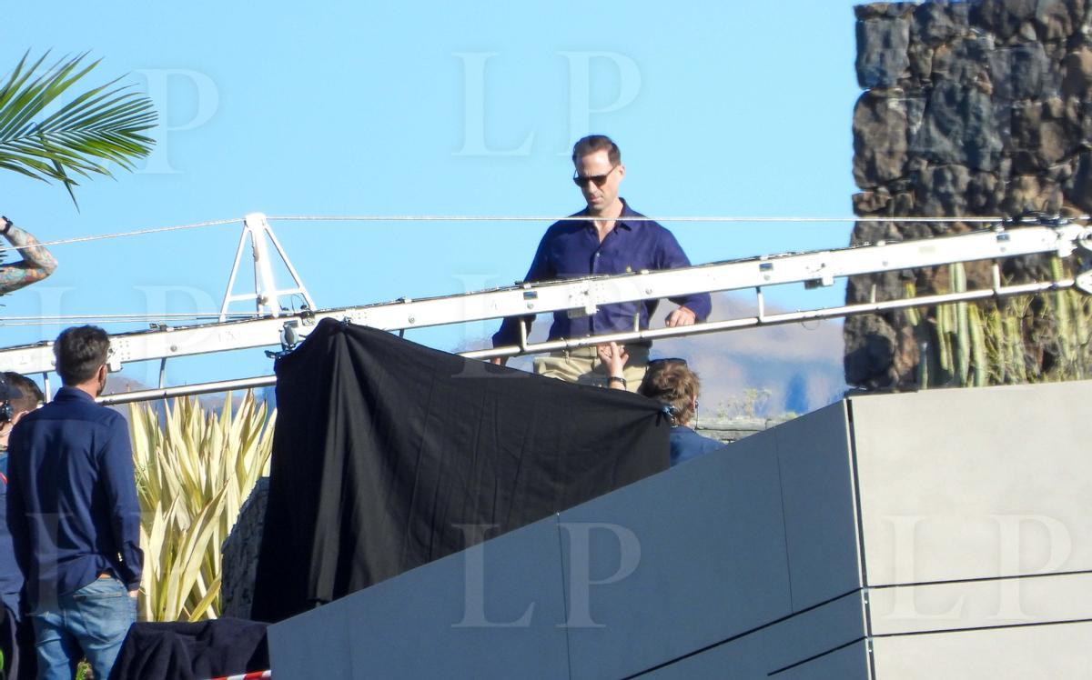 Joseph Fiennes, en el rodaje de 'The Mother'