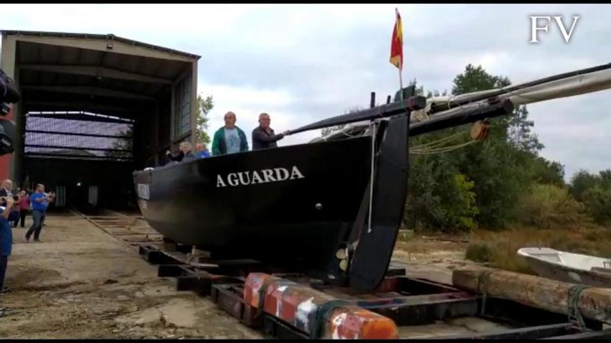 Así fue la botadura de un &#039;volanteiro&#039; un siglo después