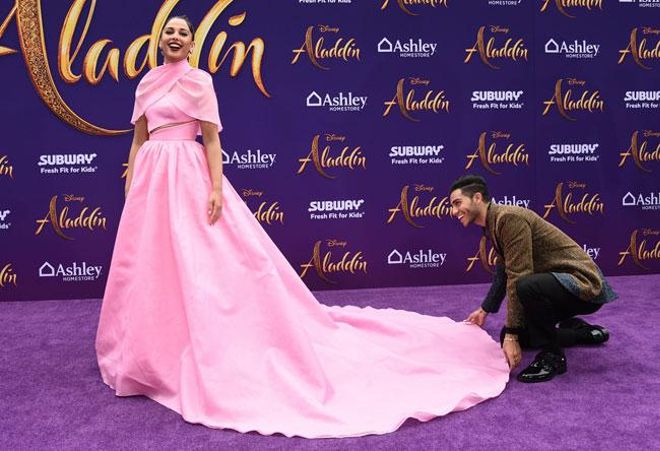 Los protagonistas de 'Aladdín'