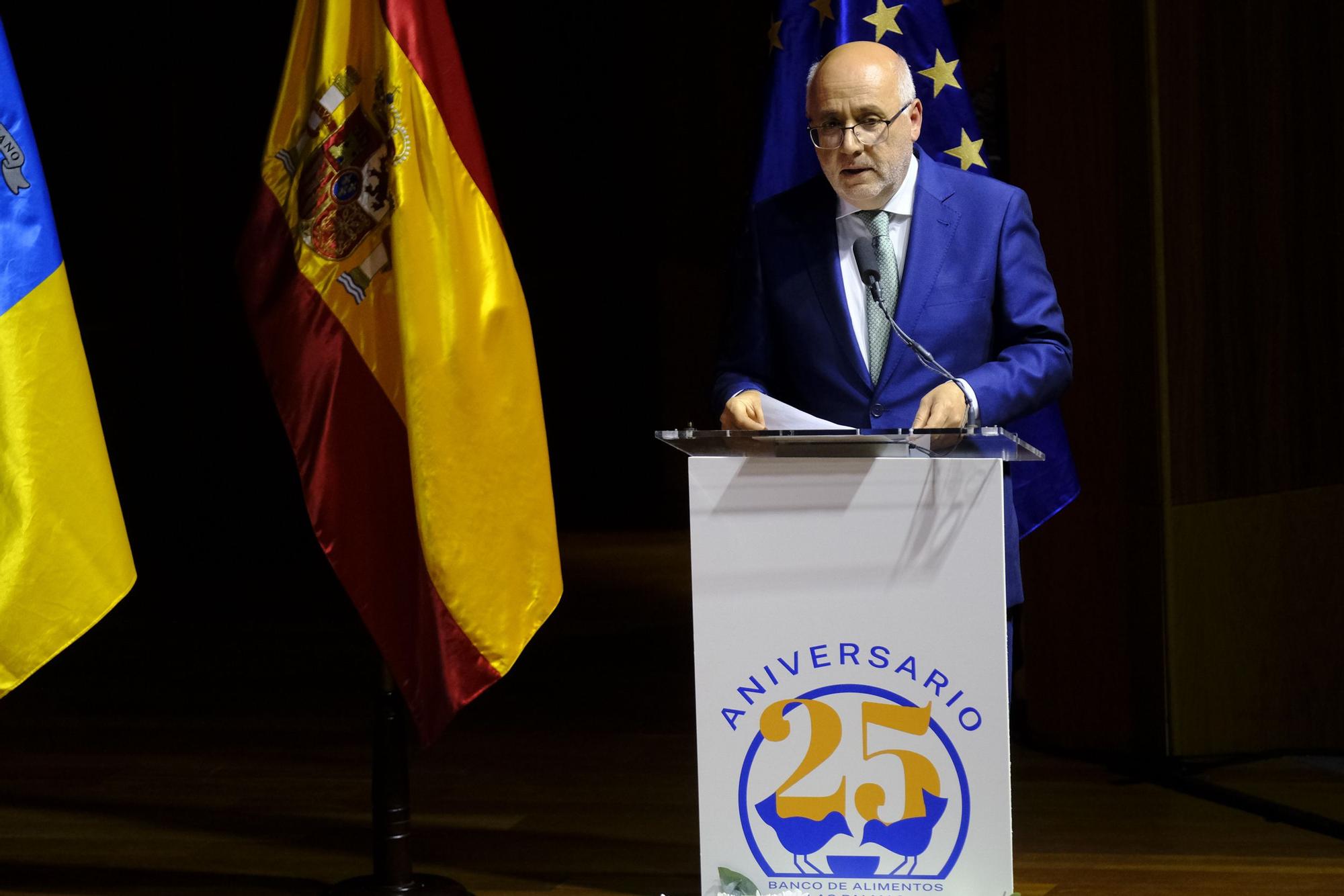 Acto Conmemorativo del 25 Aniversario del Banco de Alimentos de Las Palmas con la Reina Doña Sofía