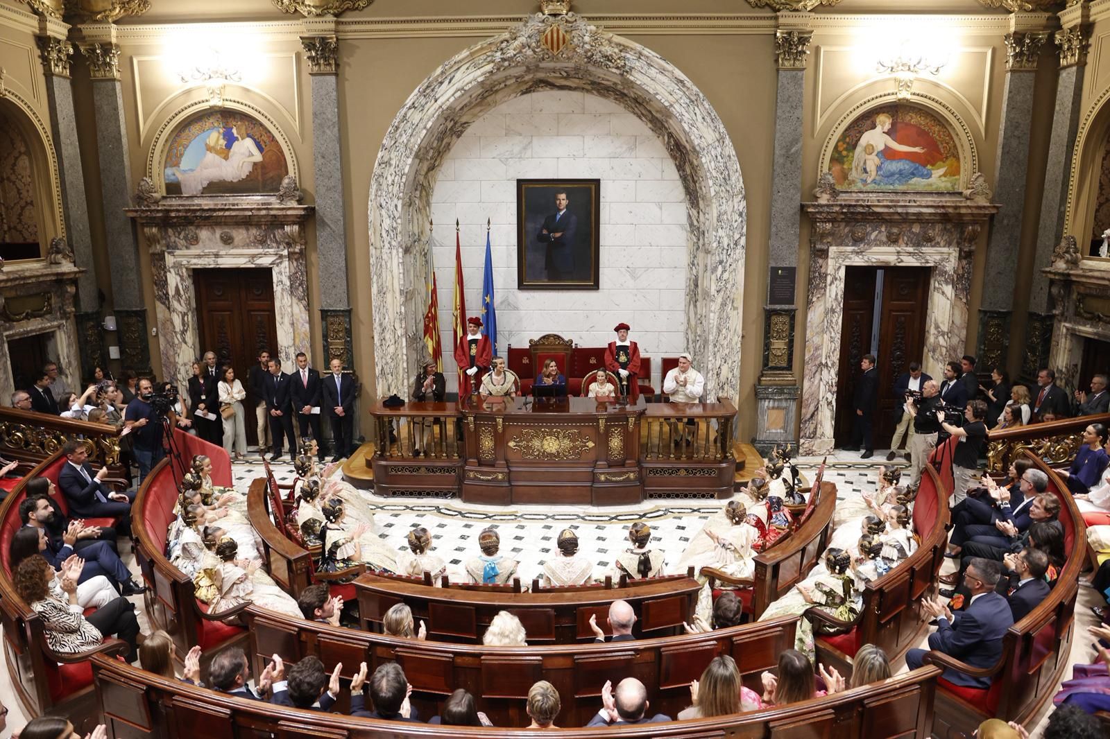 Proclamación de las Fallas Mayores de València 2026