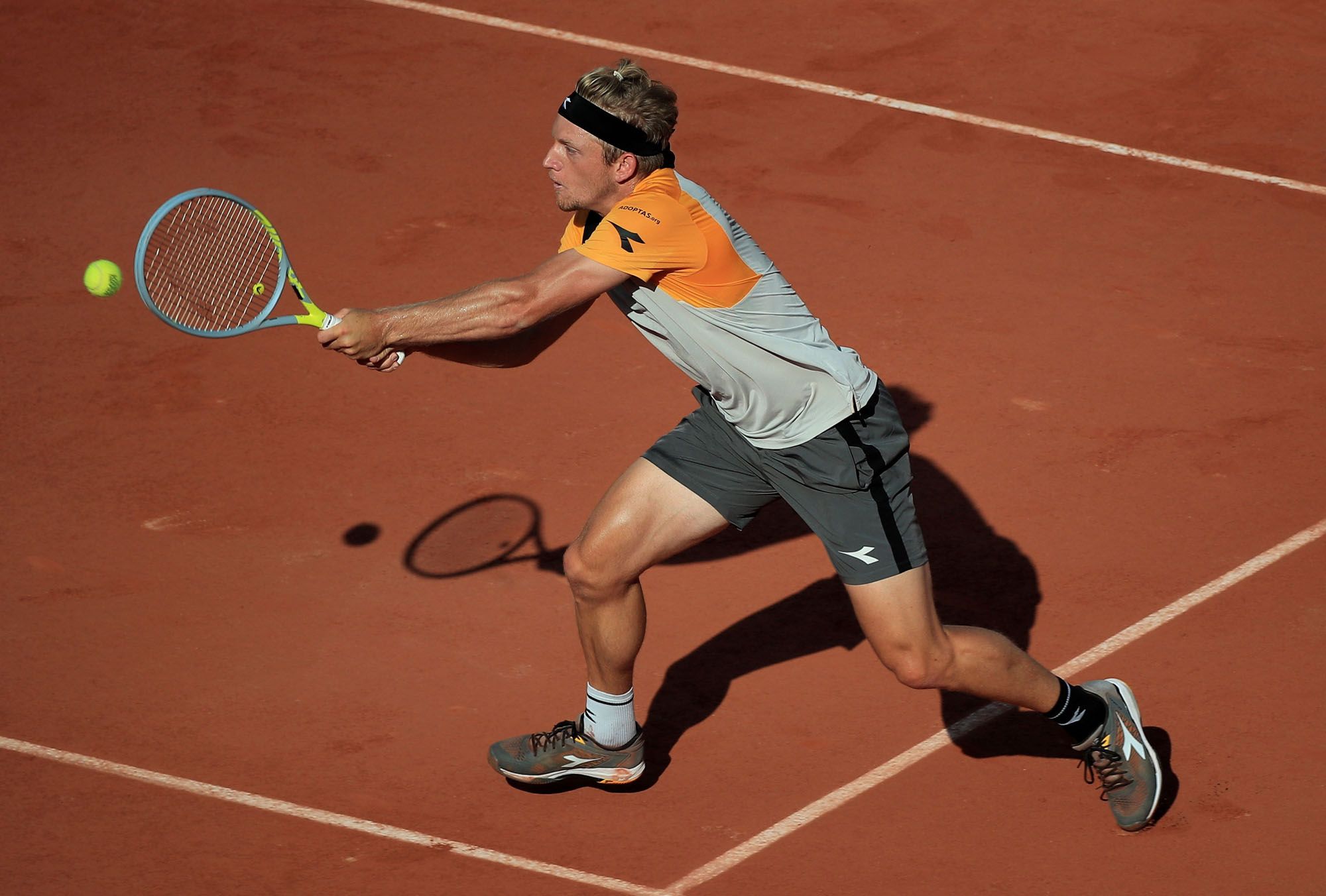 Las imágenes de los octavos de final de Roland Garros entre Alejandro Davidovich y Federico Delbonis