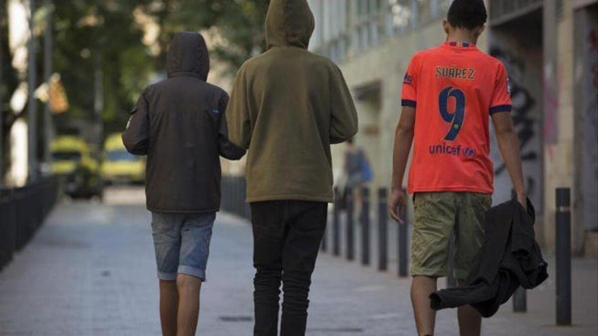 Menores inmigrantes en Tenerife.