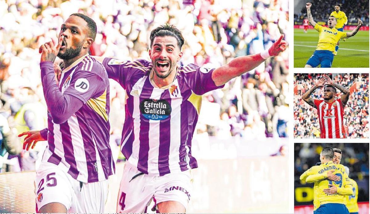 El Valladolid y el Cádiz son los equipos que más han notado el rendimiento inmediato de sus fichajes invernales