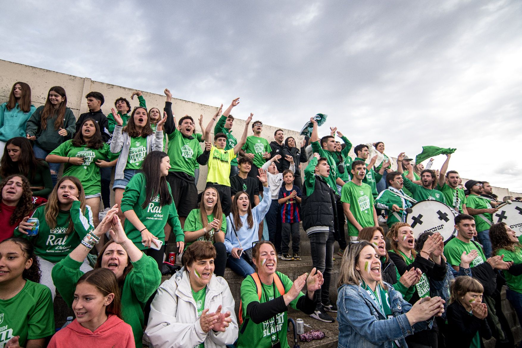 Eufòria a Avinyó per l'ascens a Tercera Catalana