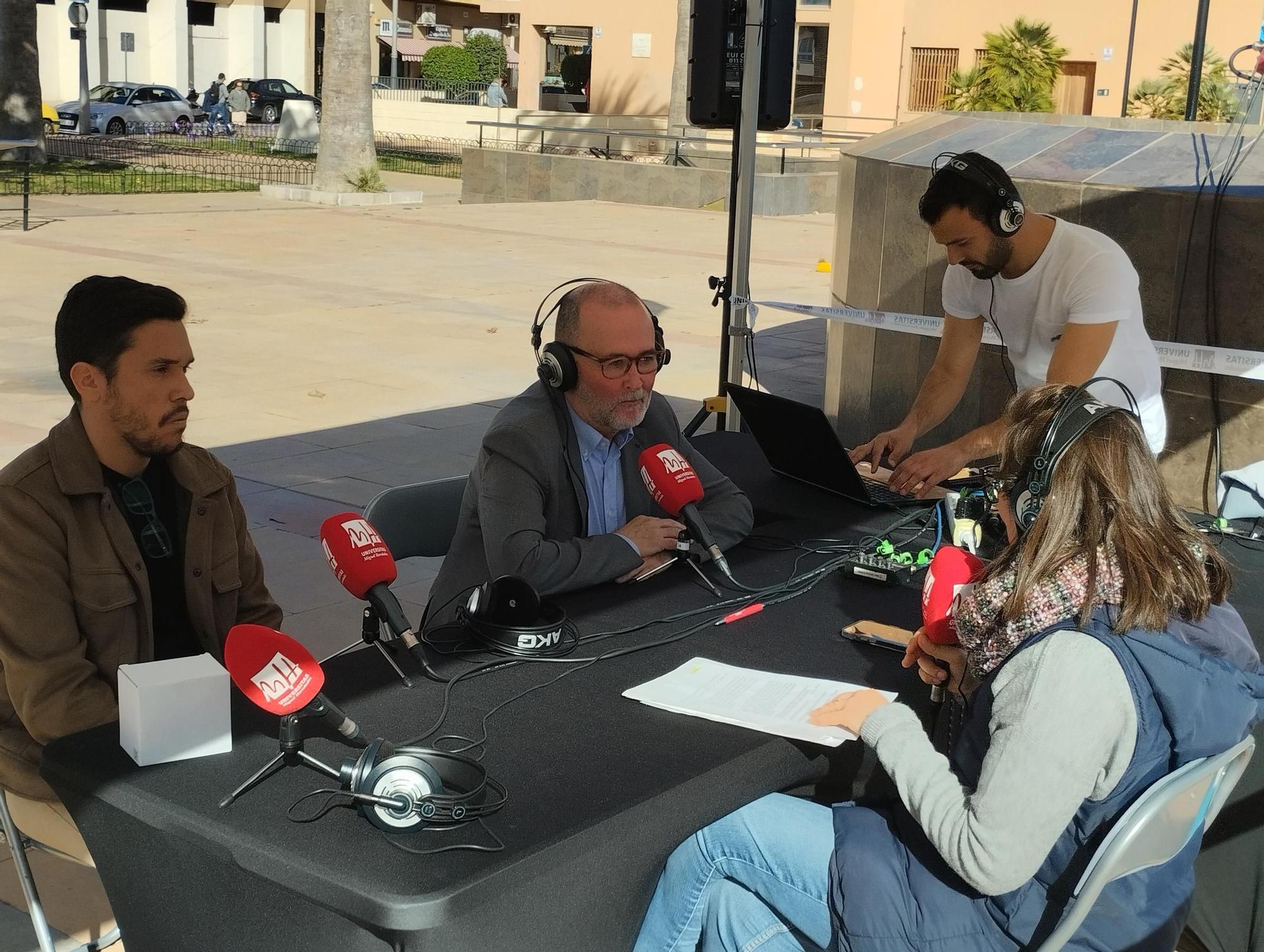 La UMH celebra el Día Mundial de la Radio en El Campello