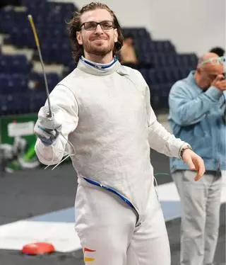 Ignacio Breteau, el tirador coruñés en los Juegos del Mediterráneo: "Me veo capaz de pelear por las medallas"