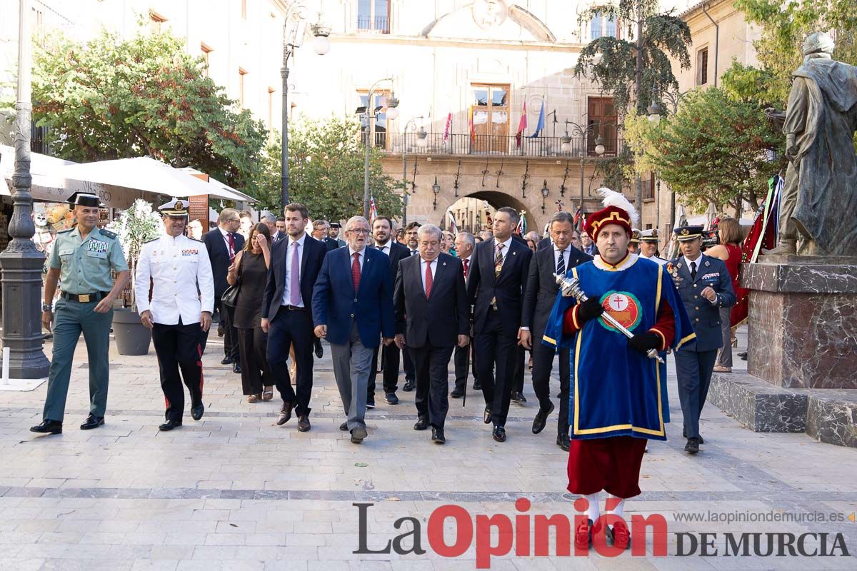 Procesión de exaltación de la Vera Cruz en Caravaca