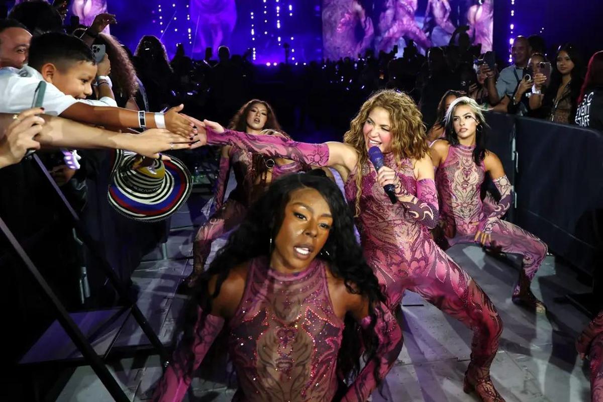 El pasado 1 de marzo, Shakira reunió a más de 400.000 personas en el Zócalo de Ciudad de México