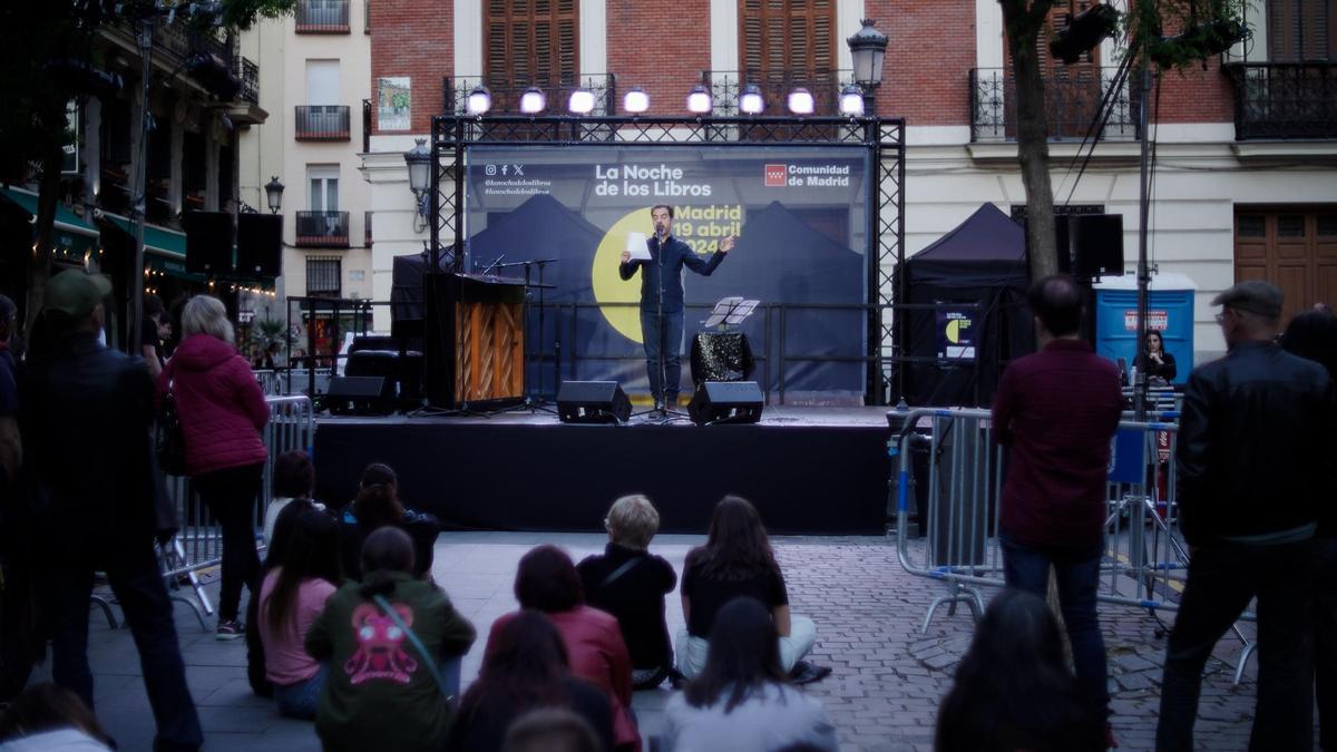Uno de los eventos de la edición anterior de La Noche de los Libros.