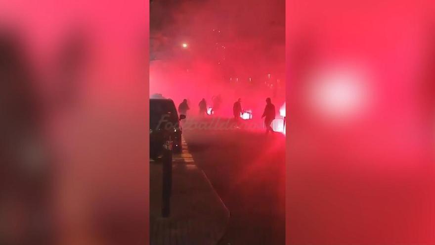 ¡Lamentables agresiones entre aficionados del Nàstic y el Betis Deportivo!