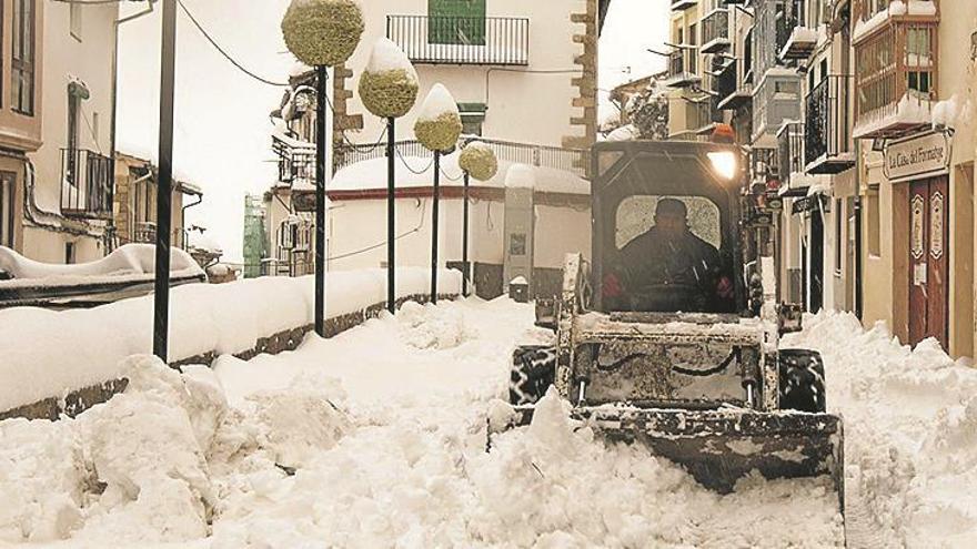 Morella cifra las pérdidas por la nieve en 700.000 €