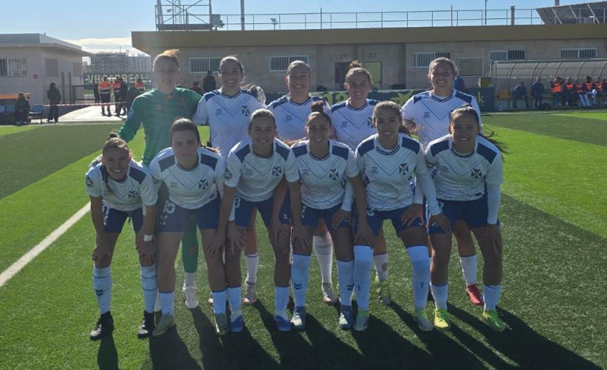 Alineación titular del Tenerife B.