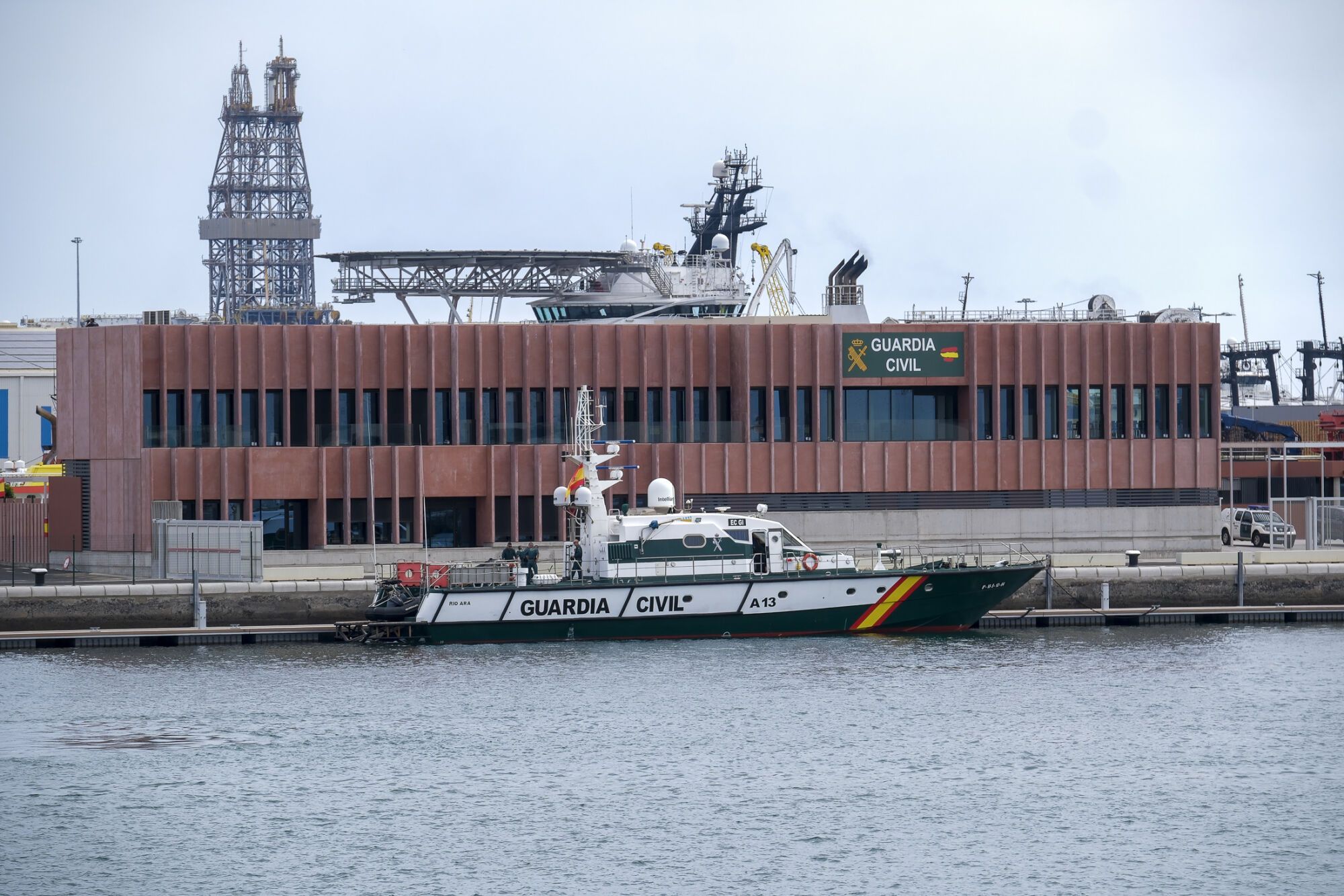 Inauguración de la Comisaría de la Guardia Civil en el Puerto de Las Palmas