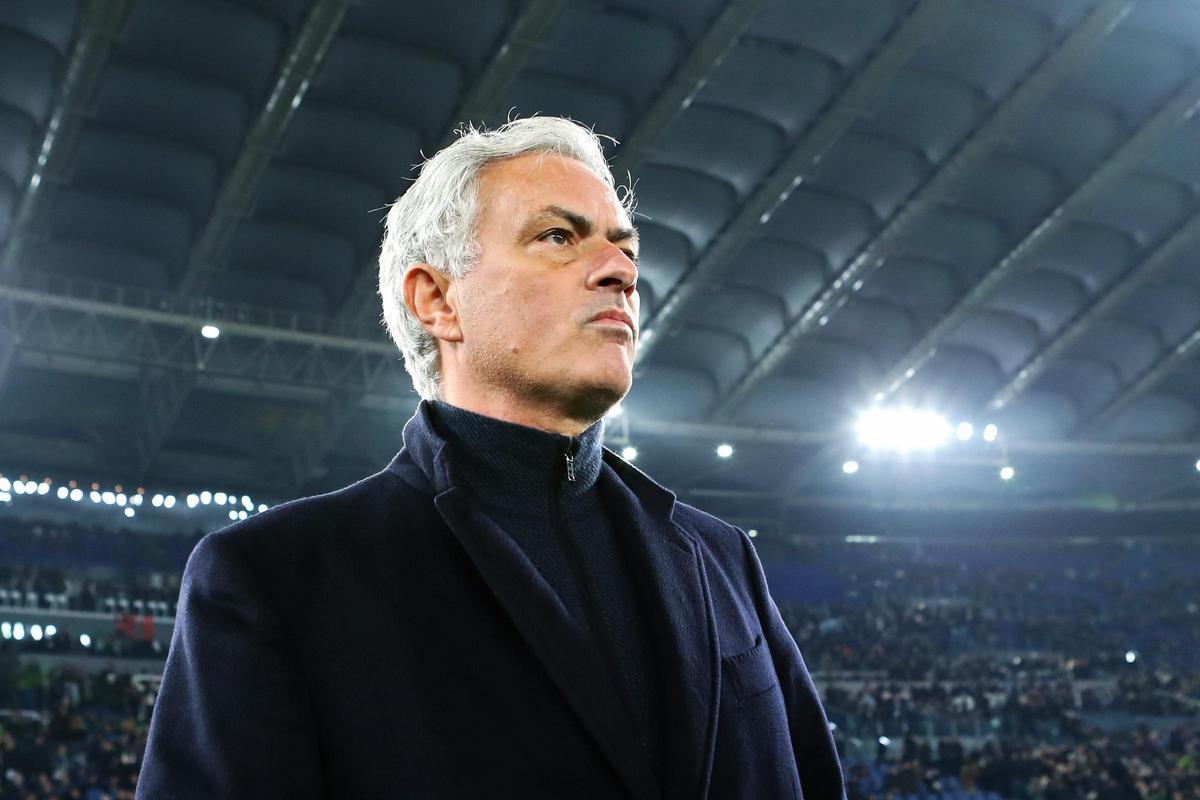 El exentrenador de la Roma, José Mourinho.