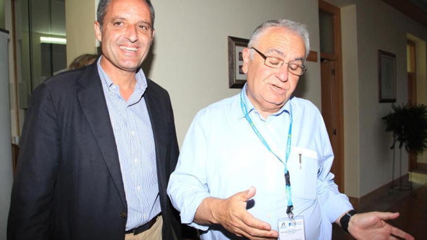 Francisco Camps y Juan Cotino en una imagen de archivo del año 2012.