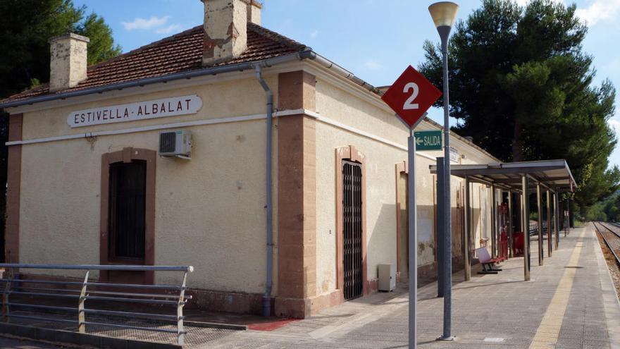 La mejora de la línea férrea a Teruel potenciará la estación de Estivella