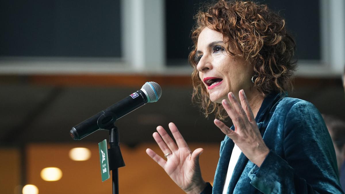 María Jesús Montero, vicepresidenta primera y ministra de Hacienda, sobre la fortaleza de Pedro Sánchez