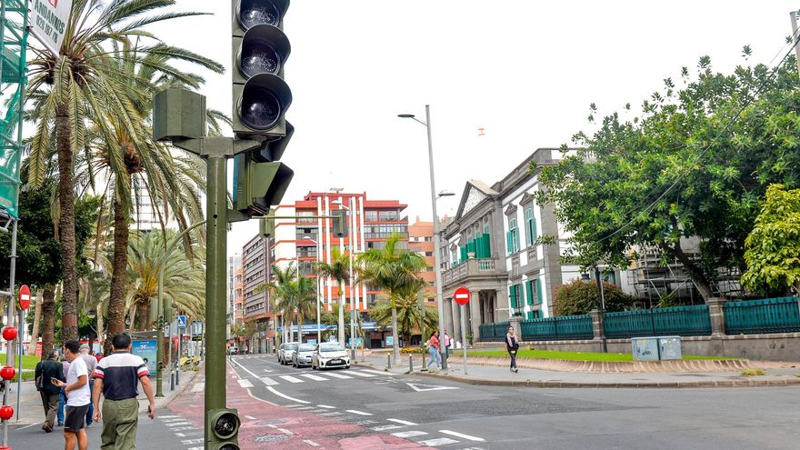 Más de 50 semáforos en Las Palmas de Gran Canaria están a la espera de una reparación