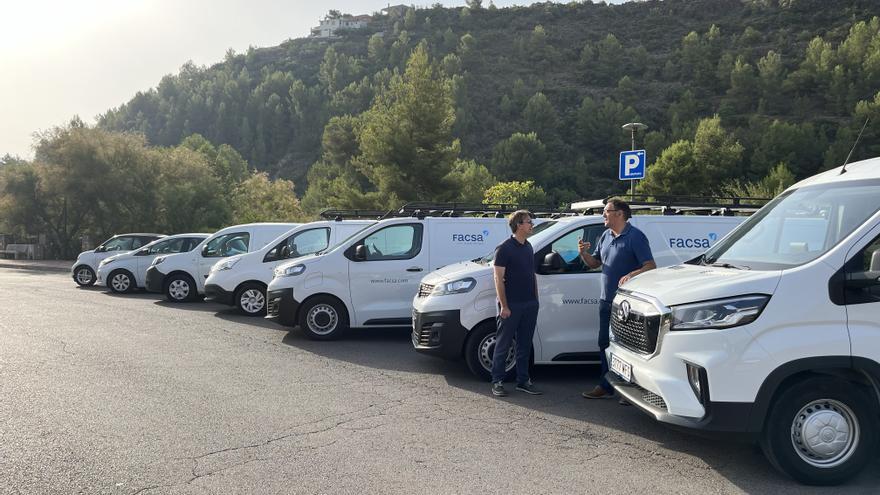 Todos los vehículos que Facsa utiliza en la Vall d&#039;Uixó ya son eléctricos