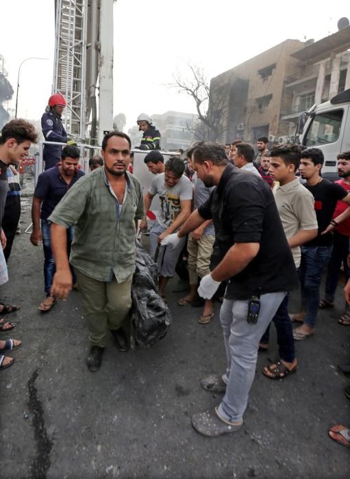 125 muertos y 250 heridos en un ataque con coche bomba en Bagdad