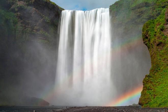 Cascada Skogafoss