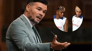 Gabriel Rufián 'cuela' en el Congreso a Lamine Yamal y Nico Williams: "Me tienen despistado"