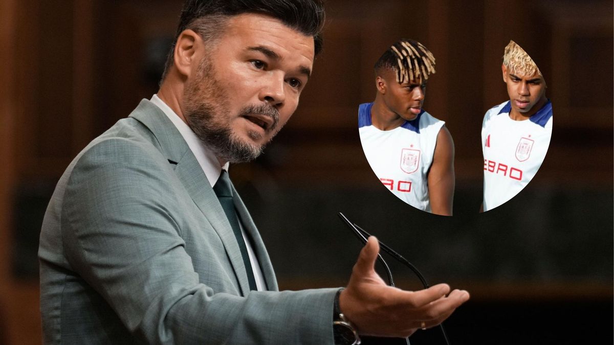 Gabriel Rufián 'cuela' en el Congreso a Lamine Yamal y Nico Williams: 'Me tienen despistado'