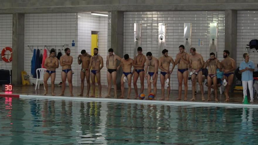 Partido de semifinal de la liga balear de waterpolo