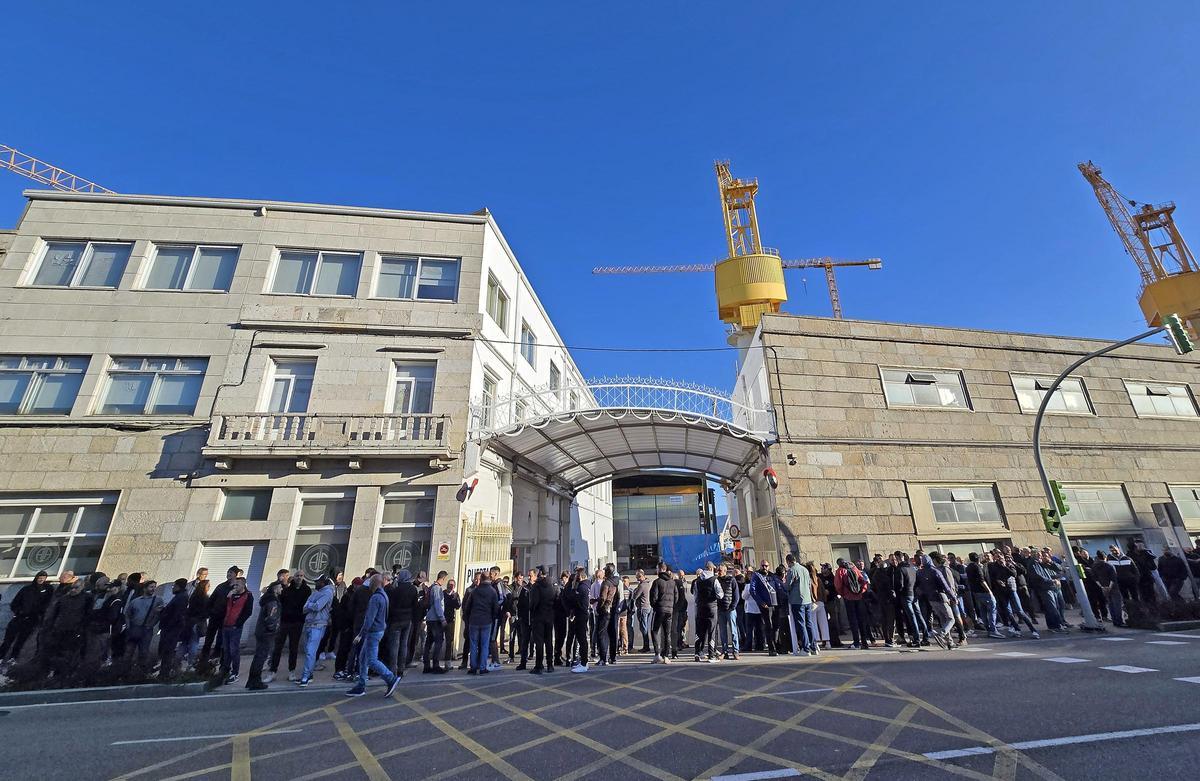 Los trabajadores del metal de Pontevedra inician sus movilizaciones por el nuevo convenio: primera huelga Los trabajadores del metal de Pontevedra inician sus movilizaciones por el nuevo convenio: primera huelga