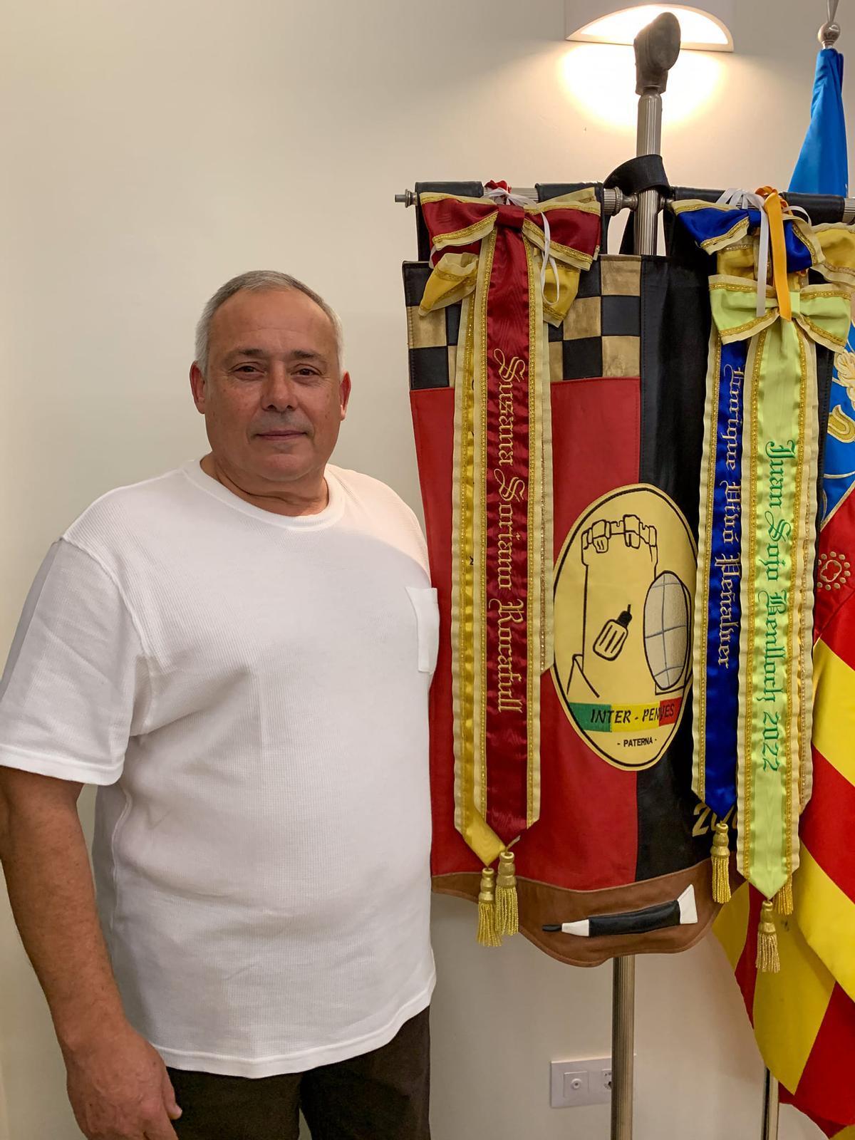 José Manuel Flores, presidente de la Federació de Interpenyes de Paterna.