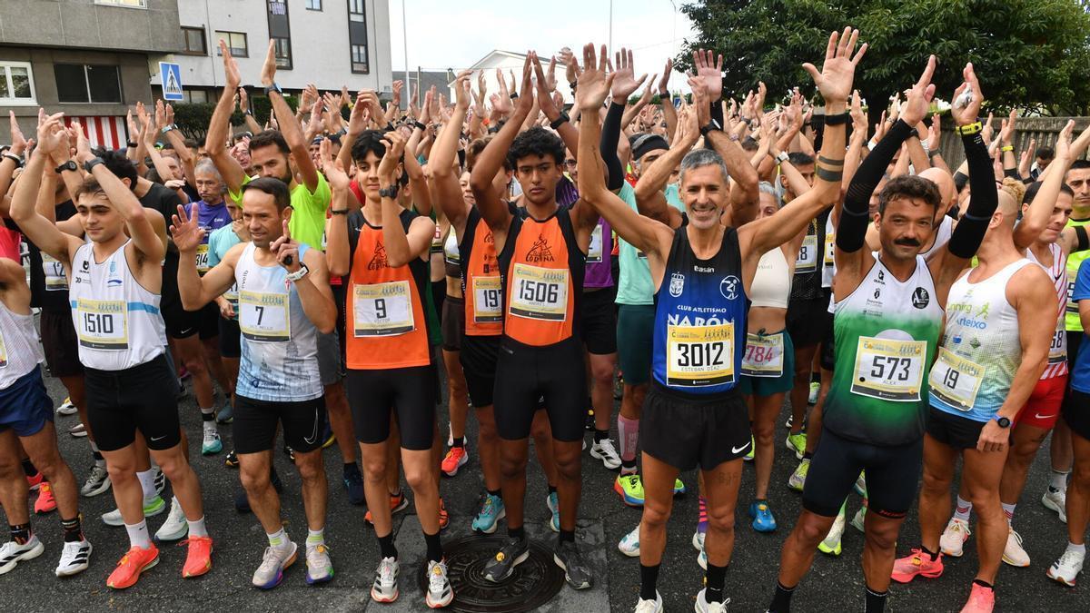Esteban Díaz y Clara Díaz se imponen en la carrera popular de O Ventorrillo