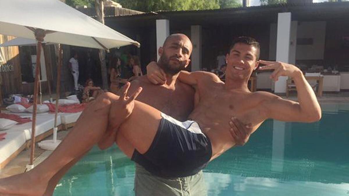 La 'boda' de Cristiano Ronaldo con un hombre