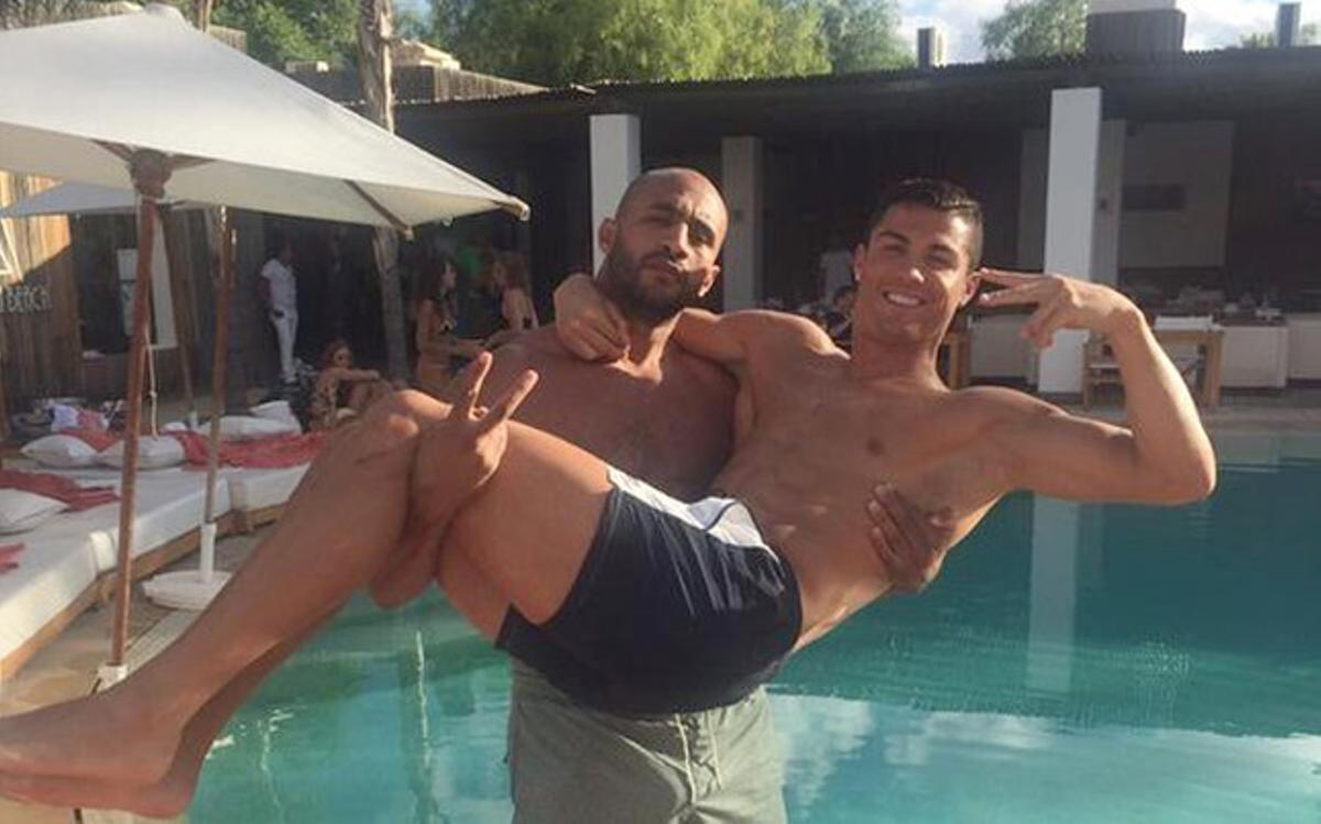 La 'boda' de Cristiano Ronaldo con un hombre