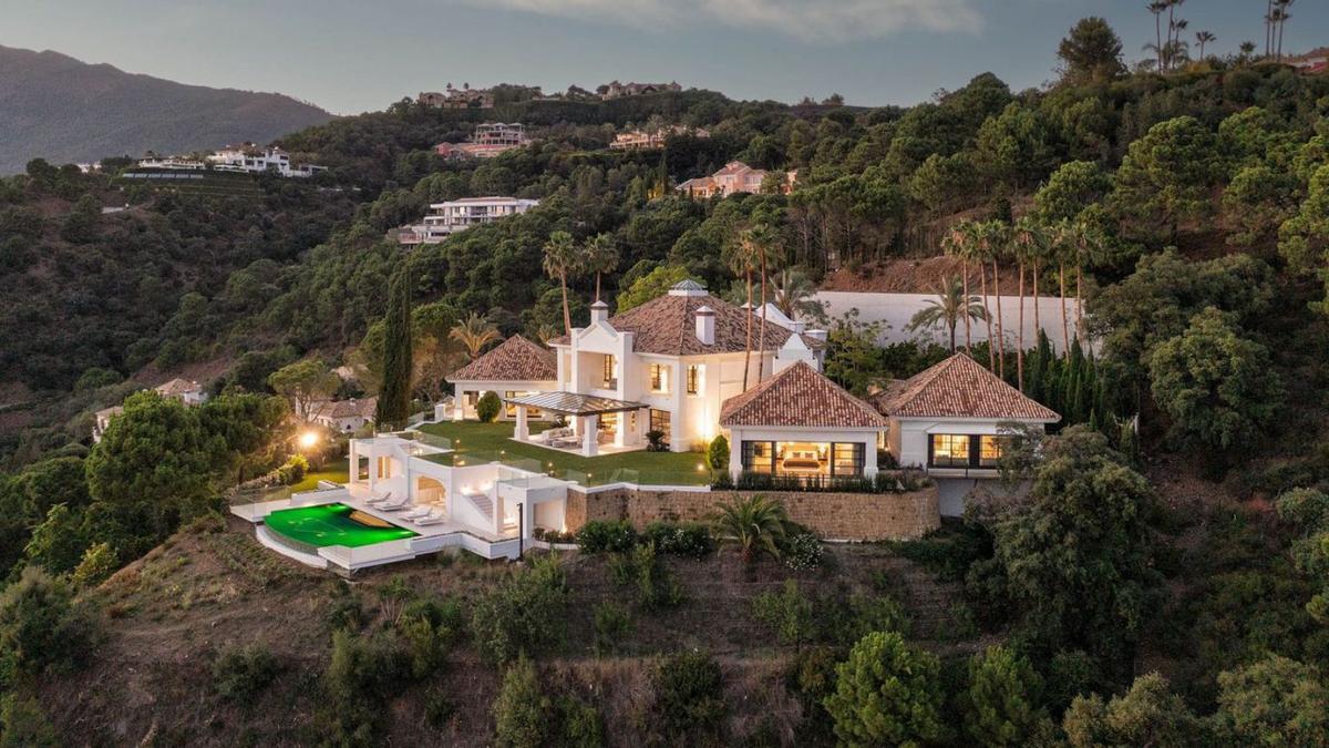 Una de las villas de ultralujo ubicadas en Marbella y su zona de influencia.