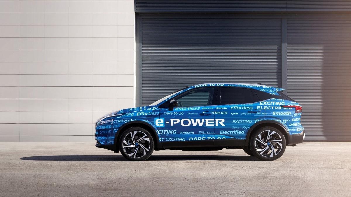 Los participantes saltarán sobre un Nissan Qashqai e-Power, un automóvil electrificado y eficiente