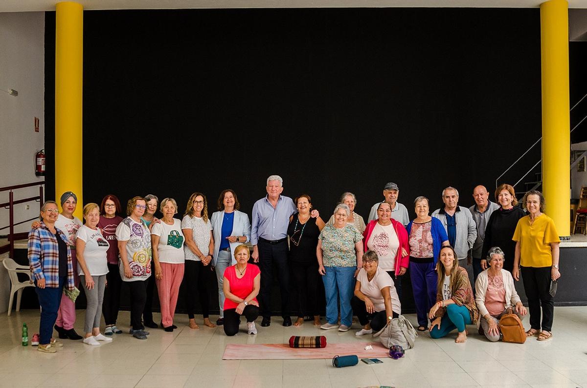 Imagen de la puesta en marcha del taller 'Reaprender a florecer', en Las Palmas de Gran Canaria.