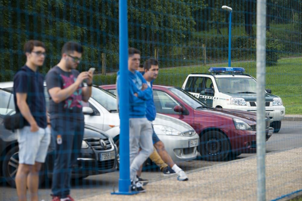 Entrenamiento del Real Oviedo