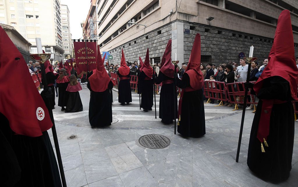 La procesión del Santísimo Cristo de la Misericordia de este Viernes Santo en Murcia, en imágenes