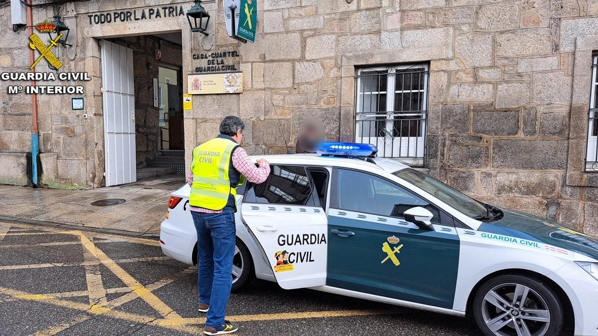 La Guardia Civil de Tui fue la encargada de llevar el caso