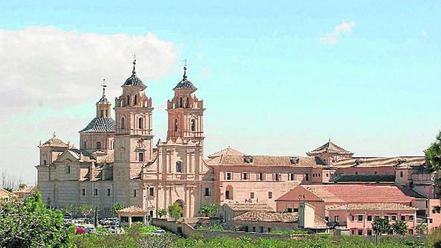 Vista del monasterio de Los Jerónimos, sede de la Universidad Católica San Antonio, en la pedanía murciana de Guadalupe