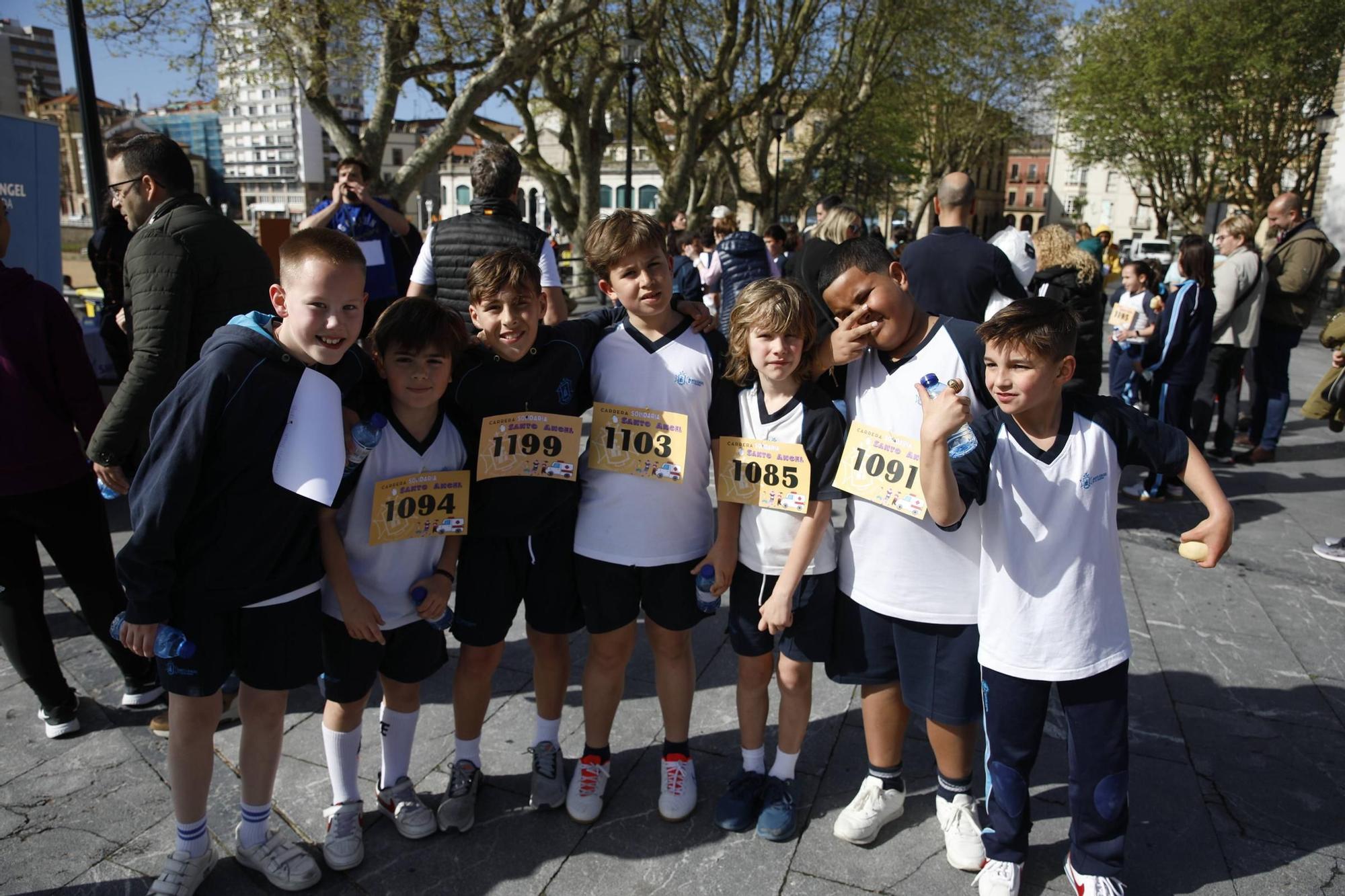 En imágenes: Carrera solidaria y jornada de convivencia en el colegio Santo Ángel