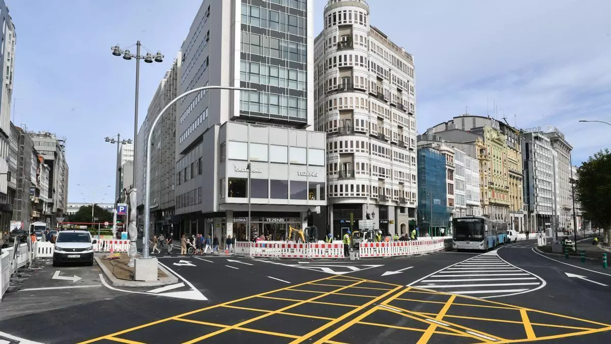 Este jueves se activa la parada de Juana de Vega para las líneas de bus 3 y 7 de A Coruña