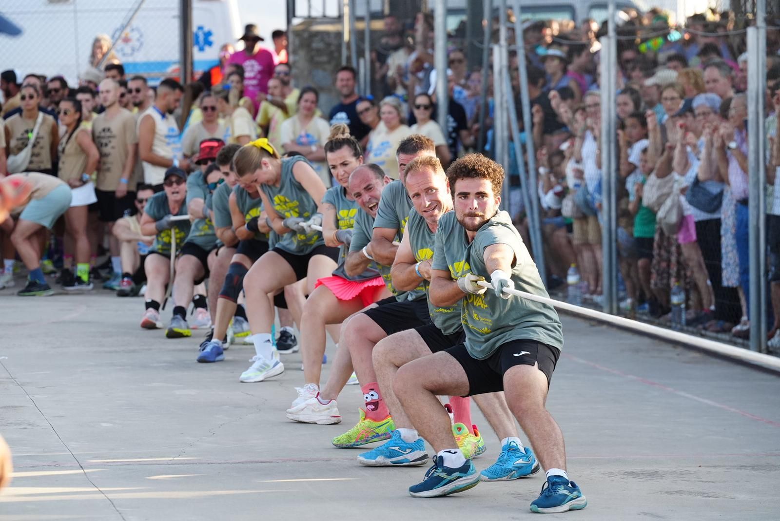 Añora vive una intensa jornada de juegos en las Olimpiadas Rurales