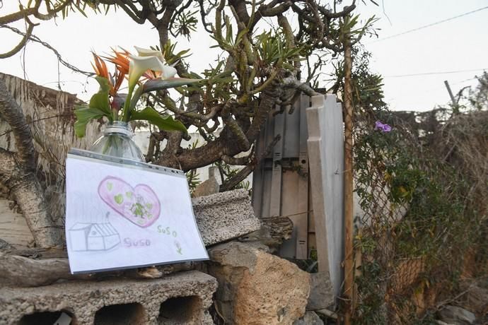 SUCESOS. MARZAGAN. LAS PALMAS DE GRAN CANARIA. Incendio y posterior fallecimiento de un hombre en una infravivienda de el Barrio de Marzagan.  | 26/03/2019 | Fotógrafo: Juan Carlos Castro