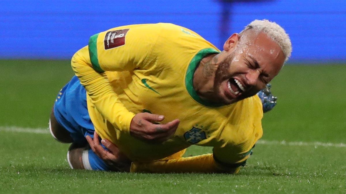 Neymar se perderá el superclásico con Argentina por lesión