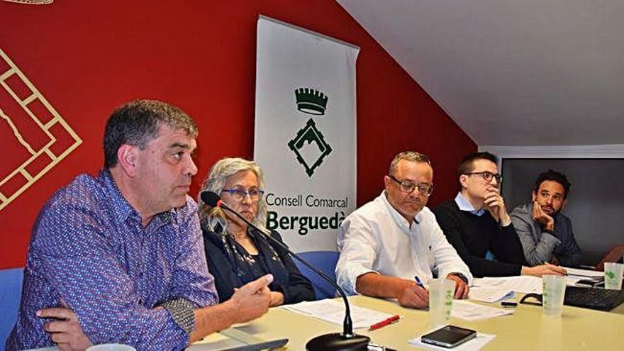 Jesús Calderer intervé en el darrer del ple del Consell Comarcal durant el debat sobre la incineradora