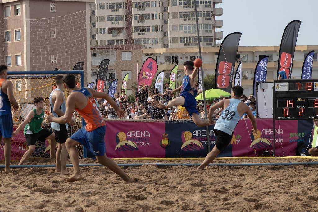 Campeonato de balonmano playa en La Manga